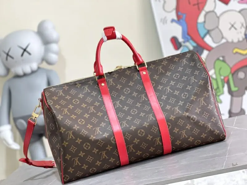 louis vuitton sac de voyage in coffee s_117a3a11